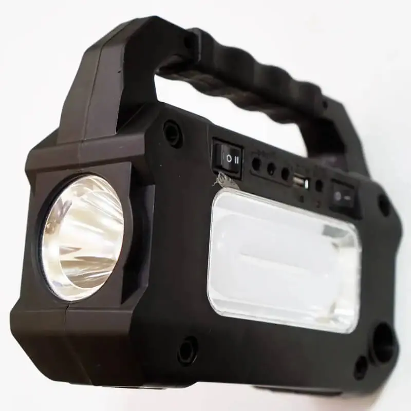 Портативна сонячна автономна система Solar Light DT-9018 панель похідний ліхтар радіо повербанк - Зображення 4