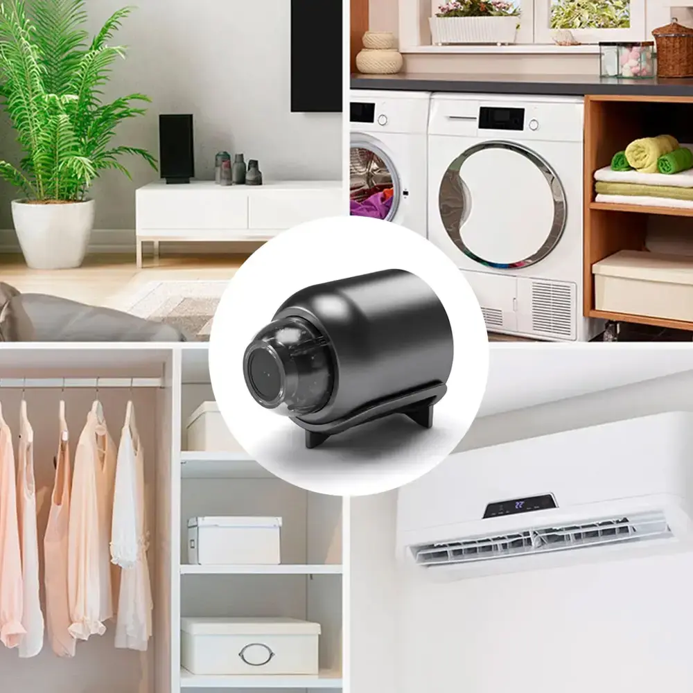 Портативна камера з нічною зйомкою 1080P, X5 Mini / Міні Wi-Fi камера з віддаленим доступом - Зображення 5