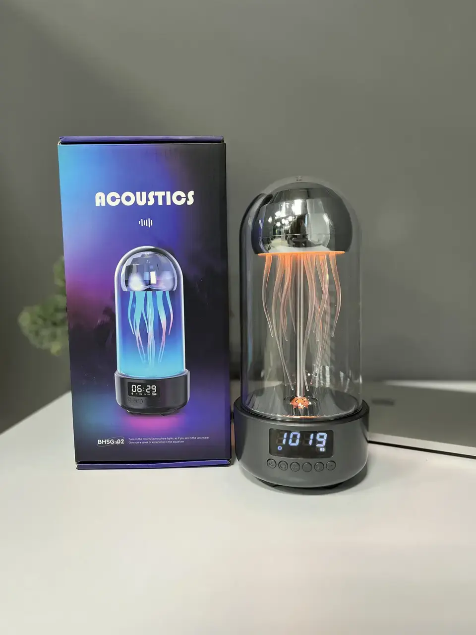 Портативна колонка Bluetooth Медуза із функцією нічника A-Plus на 7 режимів світла, об'ємний звук 360° - Зображення 4