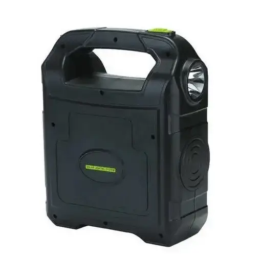 Портативна сонячна автономна система Solar Light DT-9026 (ліхтар, радіо, павербанк, 3 лампочки) - Зображення 5