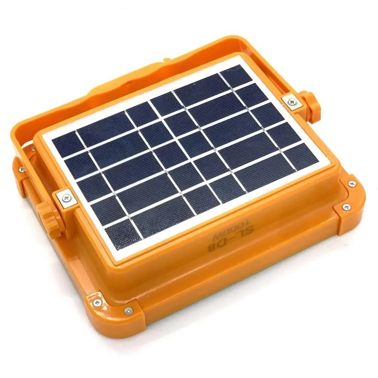 Портативна сонячна батарея універсальна для заряду Power bank Solar LED light D8 12000 mAH - Зображення 6