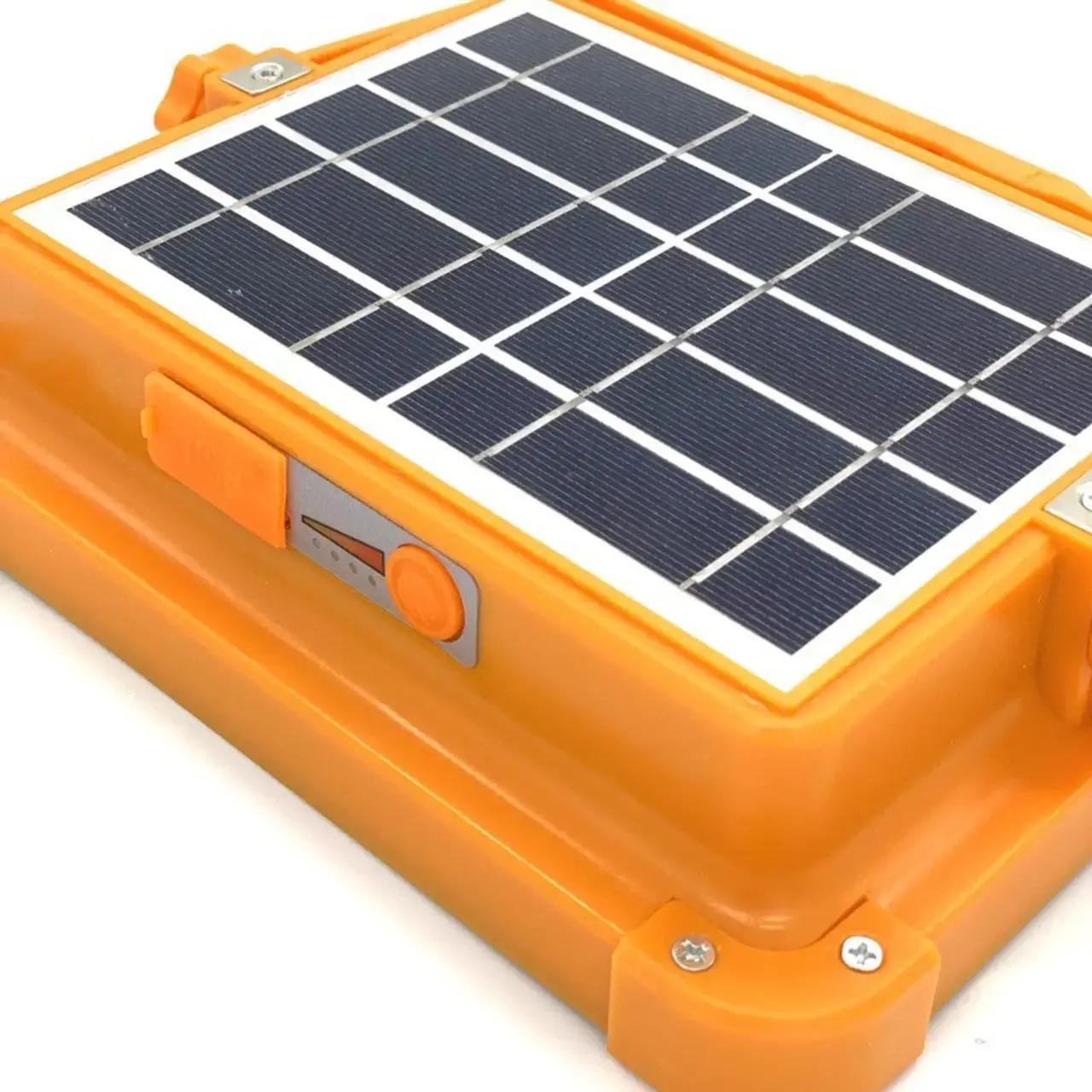 Портативна сонячна батарея універсальна для заряду Power bank Solar LED light D8 12000 mAH - Зображення 5