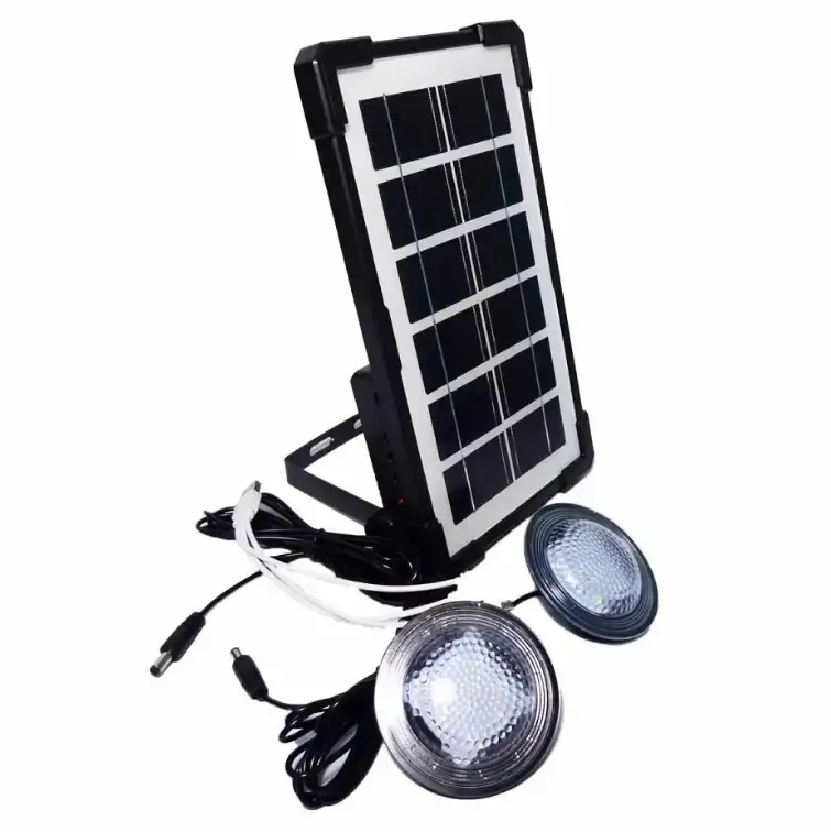 Портативна станція для заряджання GD 07A із сонячною панеллю (30) - Зображення 4