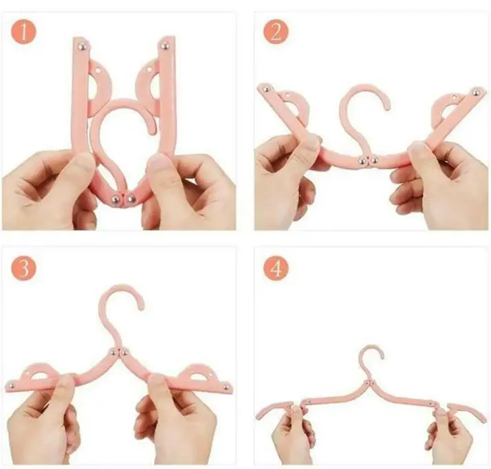 Портативні складні плічка для одягу вішалка RLXTRIP - Зображення 4