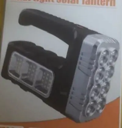 Портативний ліхтар на сонячній батареї BL-7702A - Зображення 2