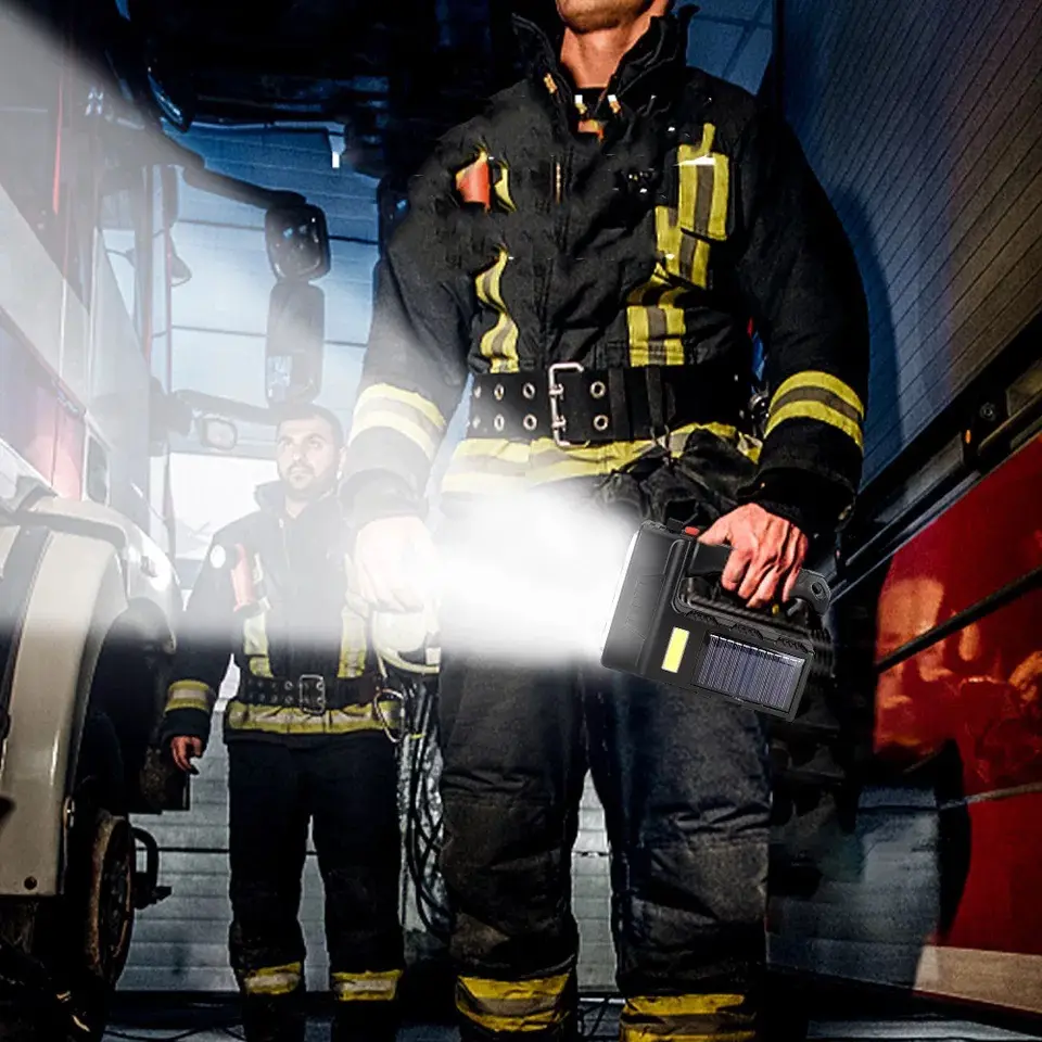 Портативний ліхтар на сонячній батареї BL-7702A - Зображення 8