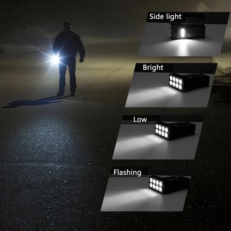 Портативний ліхтар на сонячній батареї BL-7702A - Зображення 6