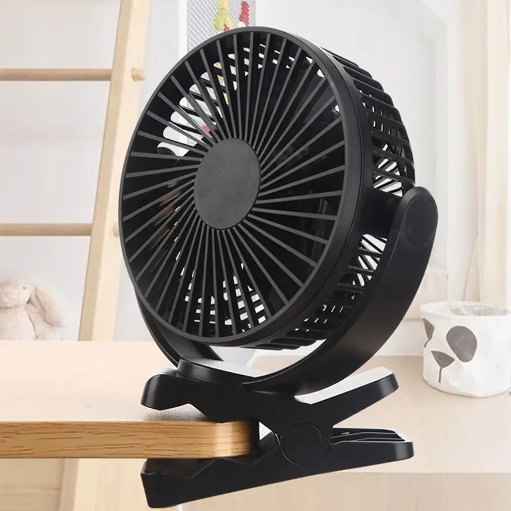Портативний міні-вентилятор USB з акумулятором на прищіпці Mini Fan SMALL FAN AF-01 - Зображення 3
