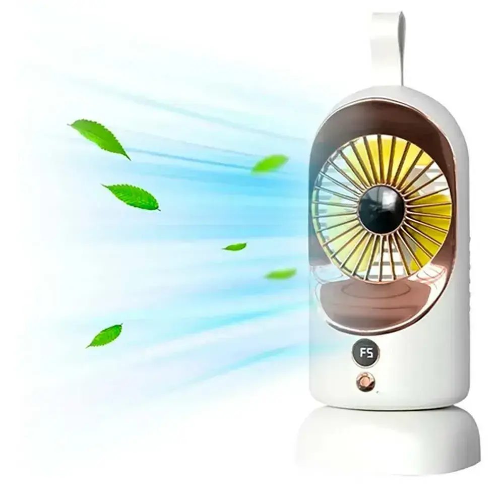 Портативний USB вентилятор 5В (29×11×11см), F-5 / Настільний вентилятор / Міні вентилятор - Зображення 2