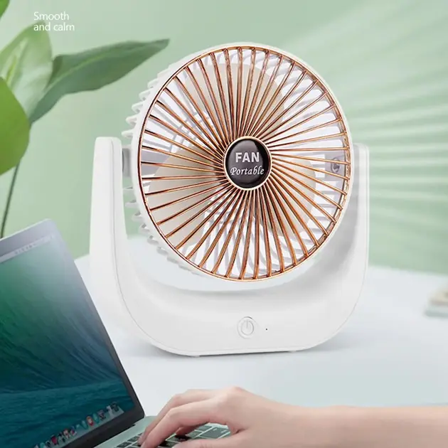 Портативний вентилятор настільний міні ручний Portable Fan AND LY-853 - Зображення 4