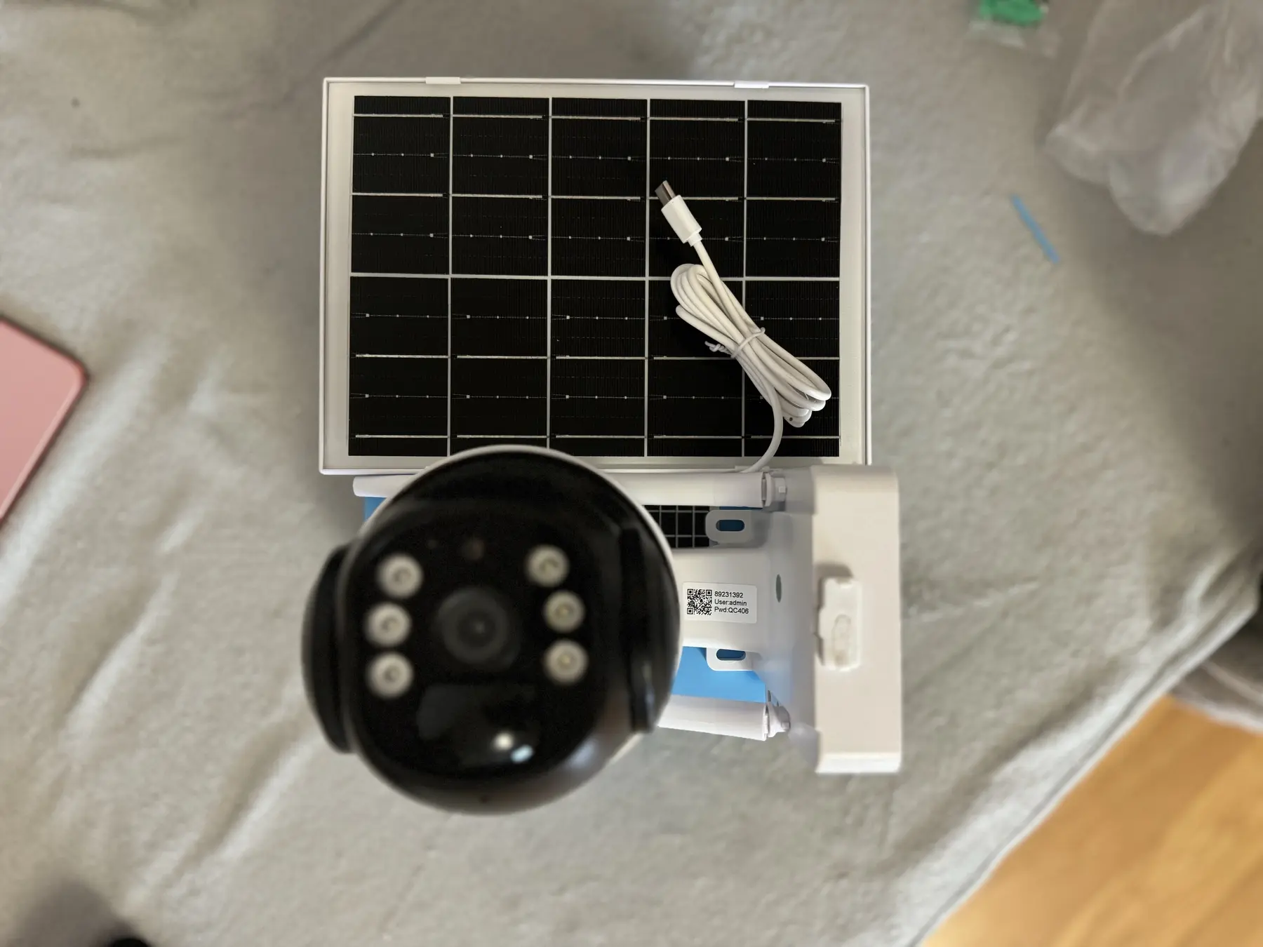 Поворотна погодозахисна сонячна камера безпеки 4G solar cam 1080P - Зображення 10