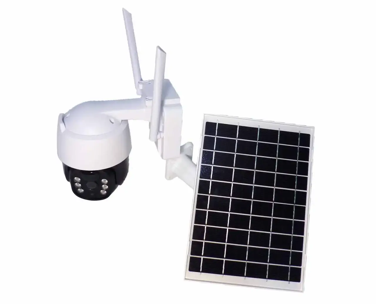 Поворотна погодозахисна сонячна камера безпеки 4G solar cam 1080P - Зображення 3
