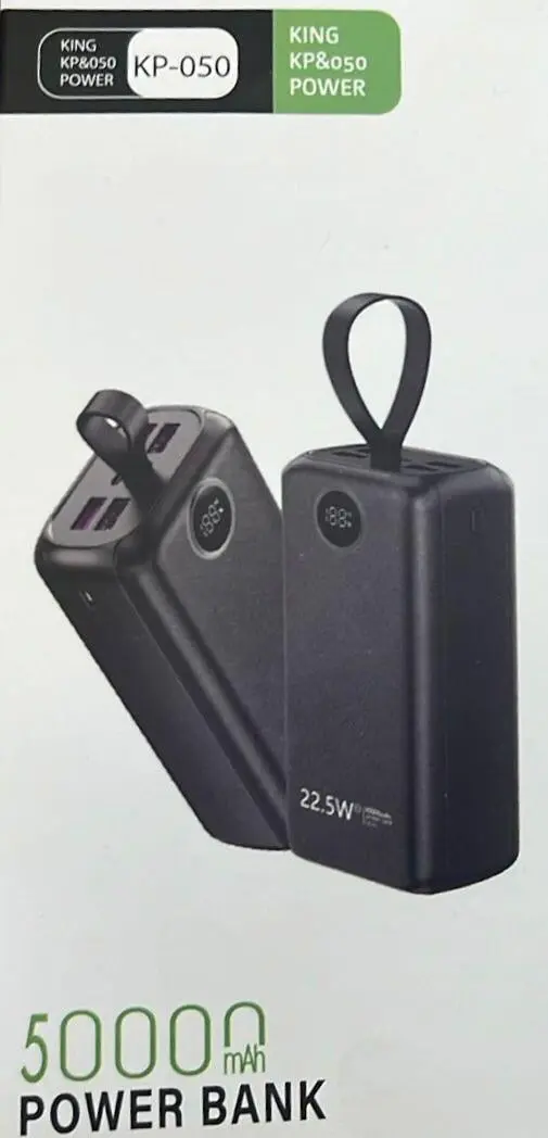 Power Bank AWEI P114K 50000 mAh швидка зарядка - Зображення 2