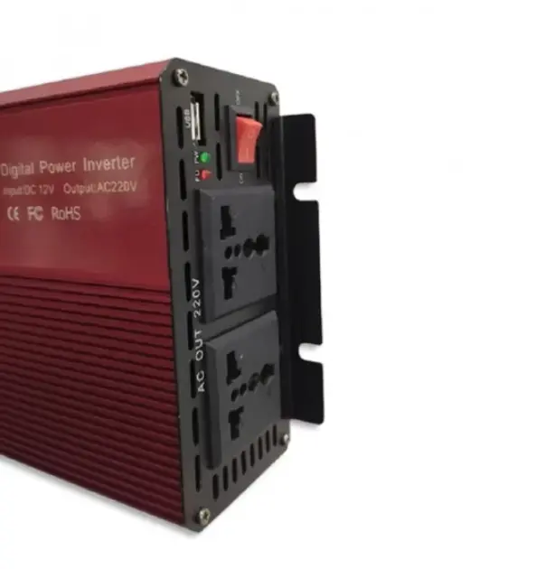 Перетворювач напруги UN-3059 12/220 3000W (work 1200W) - Зображення 2