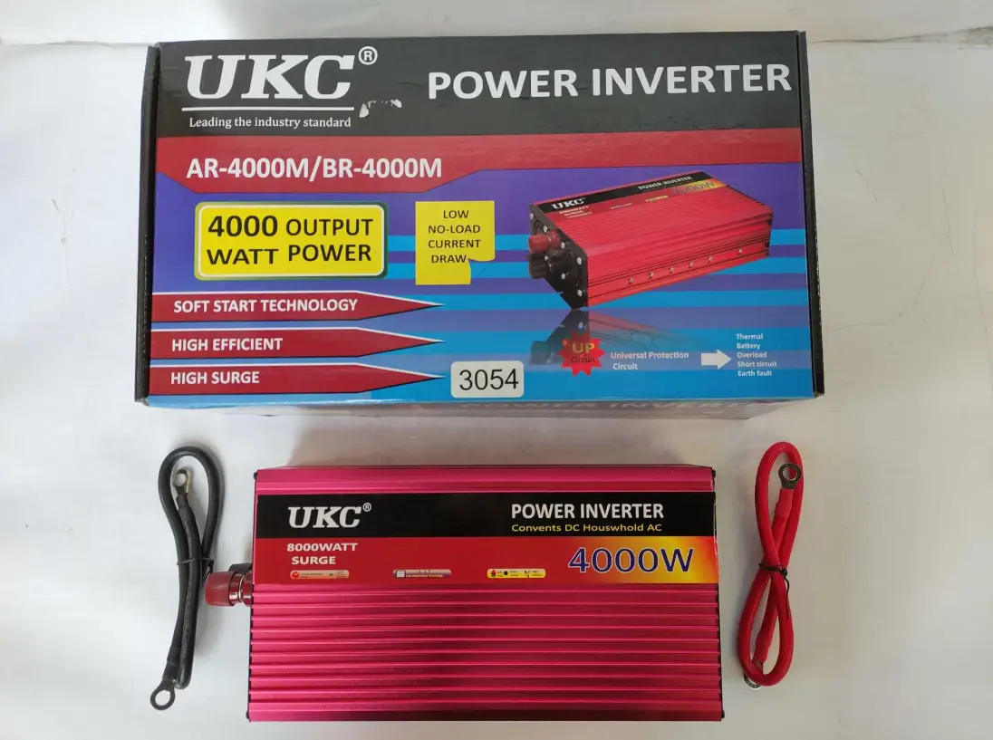 Перетворювач напруги Power Inverter 4000W з 12V на 220 - Зображення 3