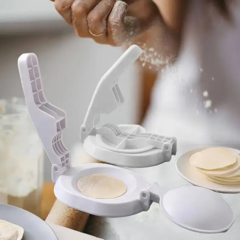 Прес пристрій для виготовлення пельменів вареників Станок для пресовки skin Presser - Зображення 5