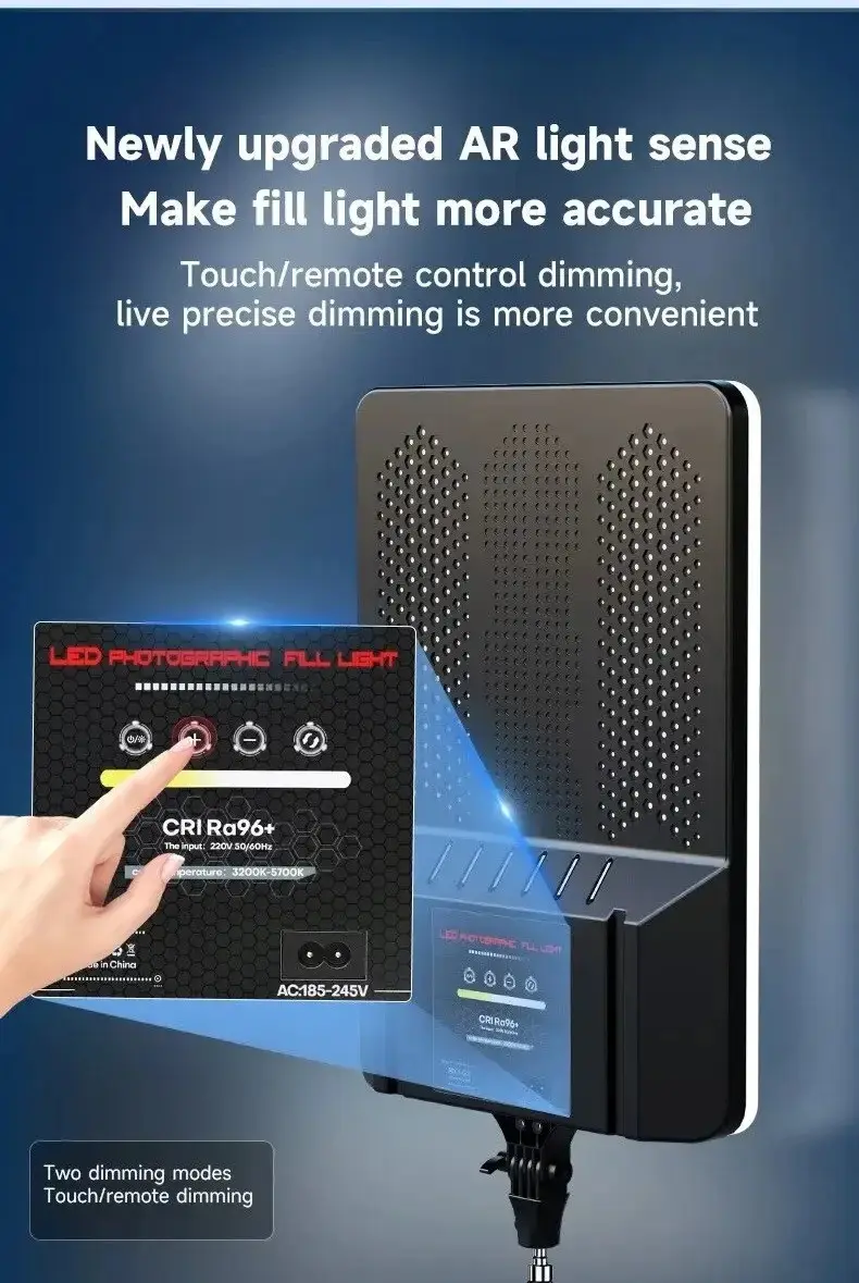 Прямокутна LED лампа для фотостудії L-3560 - Зображення 4