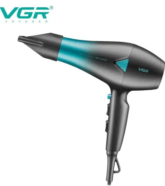 Професійний потужний фен для волосся VGR V-455 з холодним та гарячим повітрям 2400 Вт - Зображення 3
