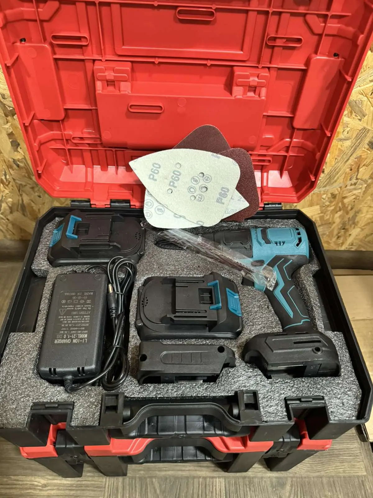 Набір електричних інструментів 9 в 1 Електроінструменти у валізі, професійний набір 48V - Зображення 2