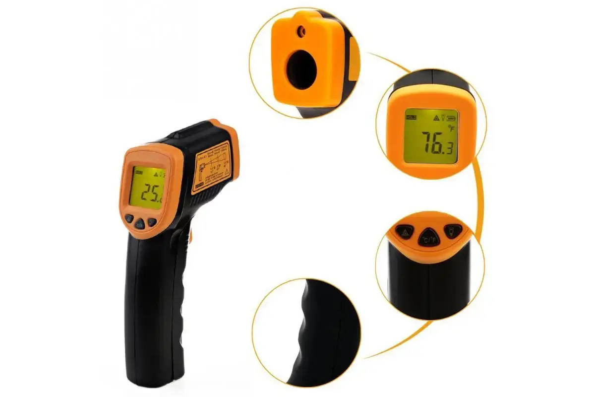 Промисловий градусник TEMPERATURE AR 360 (-50c-420c), Elite - Зображення 4