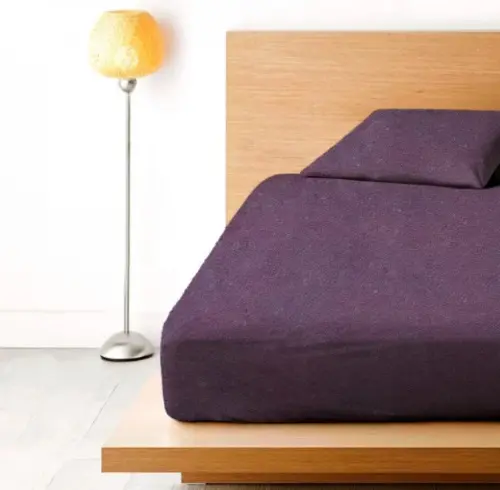 Бузкова Простирадло махрове на резинці з наволочками Anisa (220х240+30 см) - Зображення 2