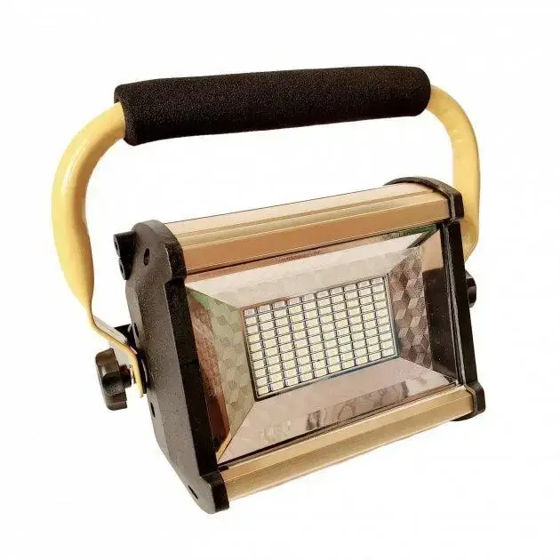 Прожектор ліхтар світлодіодний LED W808 від мережі та від акумуляторних батарей 100Вт - Зображення 3