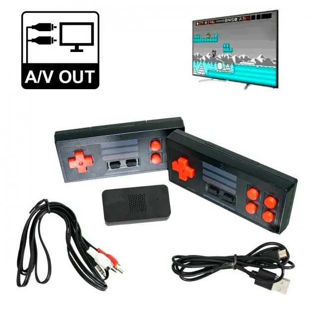 Приставка на 620 ігор Extreme Mini Game Box з джойстиками - Зображення 2