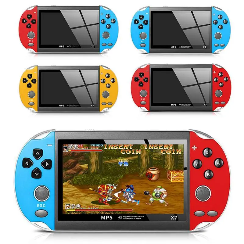 Приставка портативна ігрова консоль Puls PSP X-7-Camera 20000 ігор 8gb-5.1" - Зображення 2