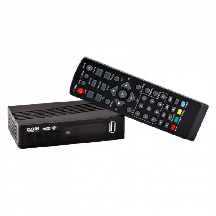 Приставка тюнер T2 UKC T2-0967 з підтримкою wi-fi адаптера 5-12v - Зображення 4