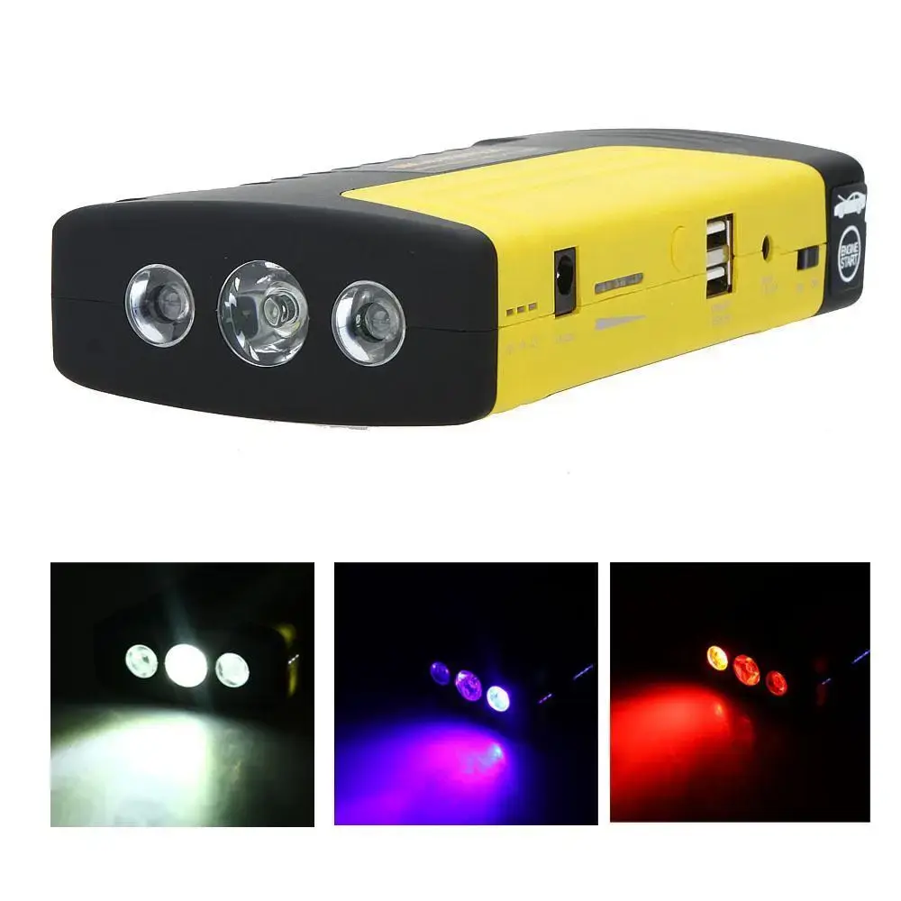 Пусковий автомобільний пристрій для акумулятора JUMP Starter Power Bank 50800 mAh - Зображення 3