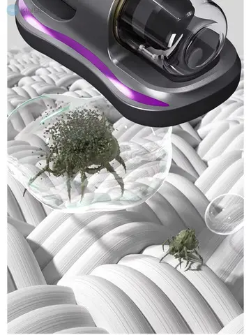 Пилосос Бездротовий для видалення пилових кліщів LY-383, 8000 па, 3600 мАг - Зображення 4