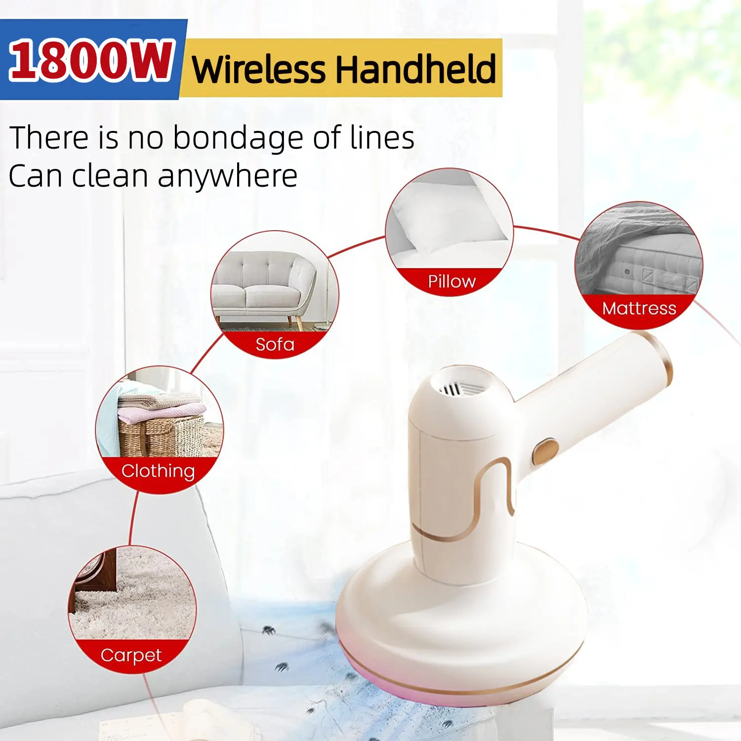 Пилосос для видалення пилових кліщів - Зображення 6