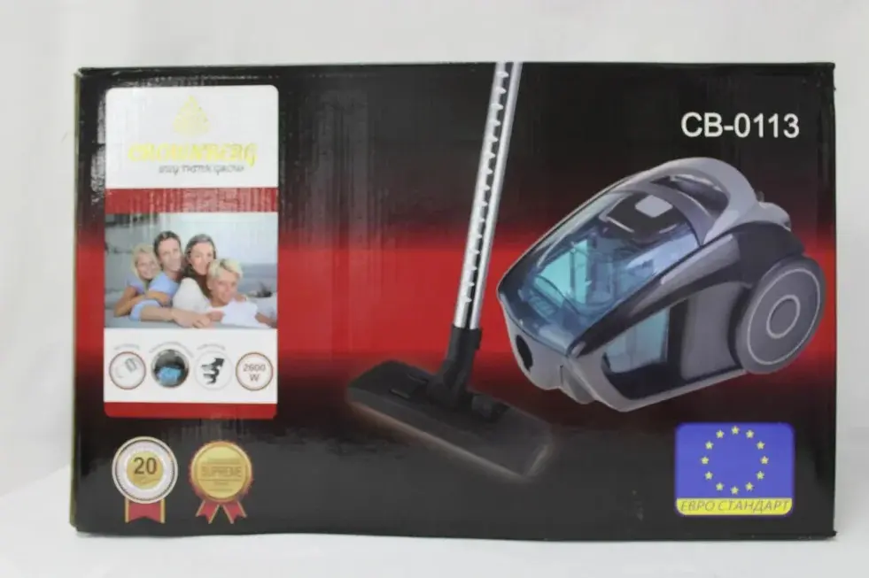 Пилосос Контейнерний Без Мішка Crownberg Cb-0113 2600Вт - Зображення 2