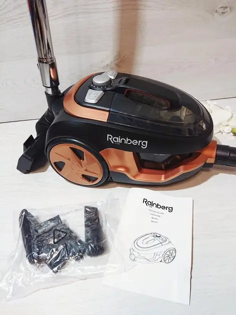 Пилосос Rainberg RB-659G колбовий з регулятором потужності HEPA фільтр 4L - 4200 W - Зображення 4