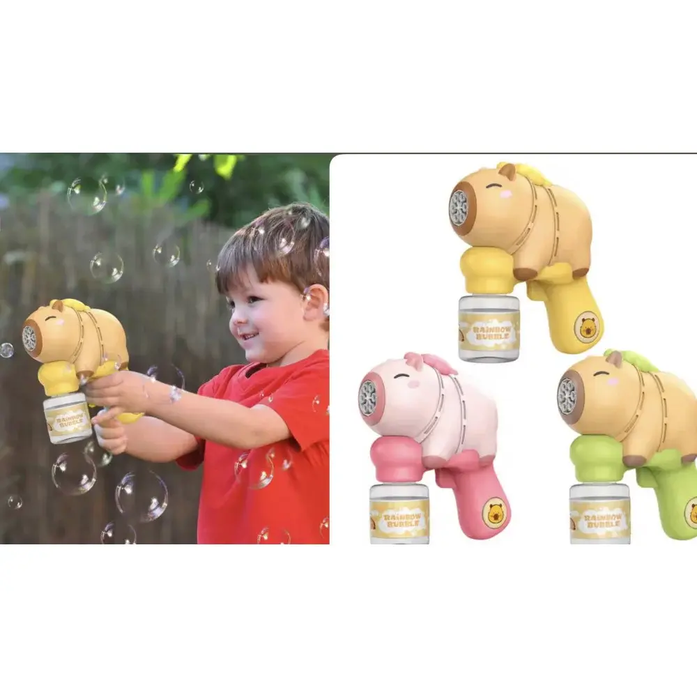 Пістолет дитячий автоматичний пістолет кулемет для мильних бульбашок AND 363-66 - Зображення 3