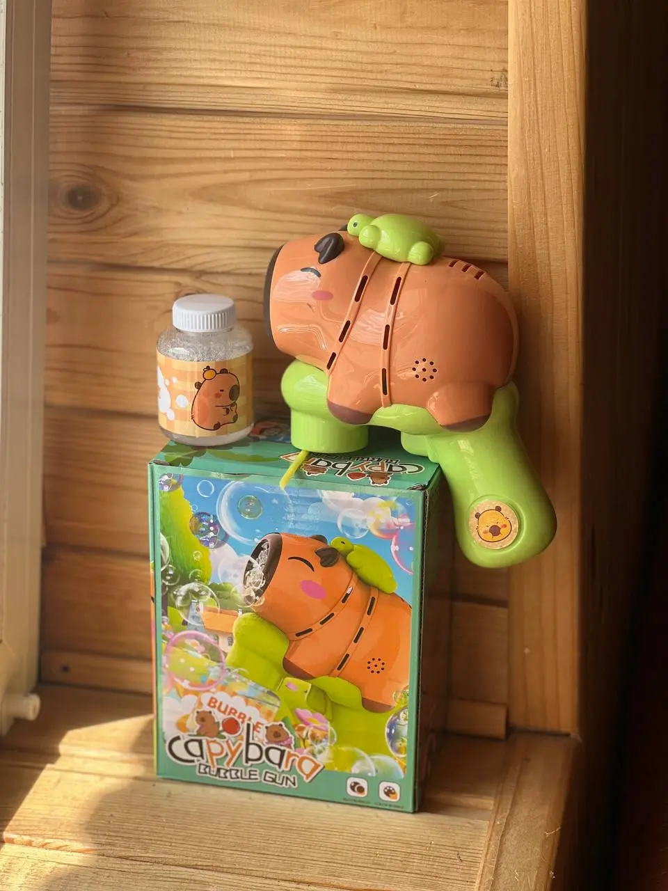 Пістолет дитячий автоматичний пістолет кулемет для мильних бульбашок AND 363-66 - Зображення 2