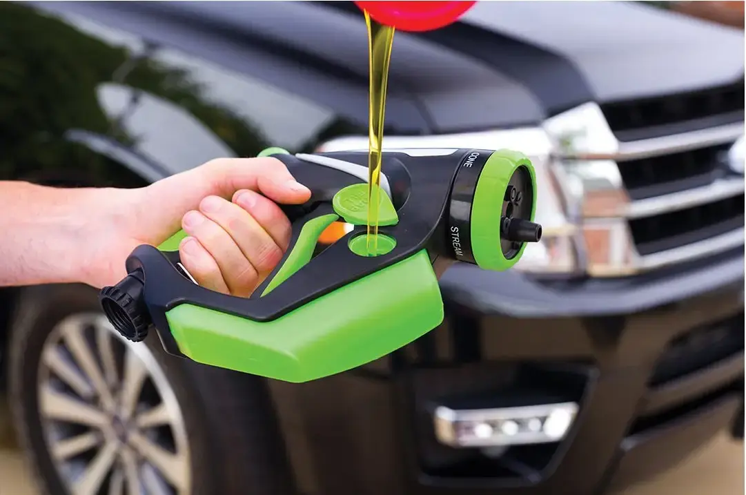 Пістолет-розпилювач SPRAY GUN, Пістолет для миття/поливу високого тиску, з відділенням для піни - Зображення 2