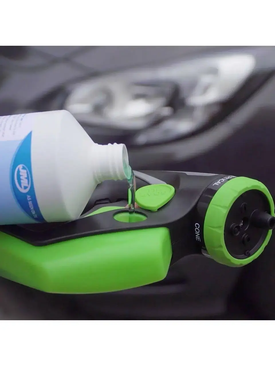 Пістолет-розпилювач SPRAY GUN, Пістолет для миття/поливу високого тиску, з відділенням для піни - Зображення 4