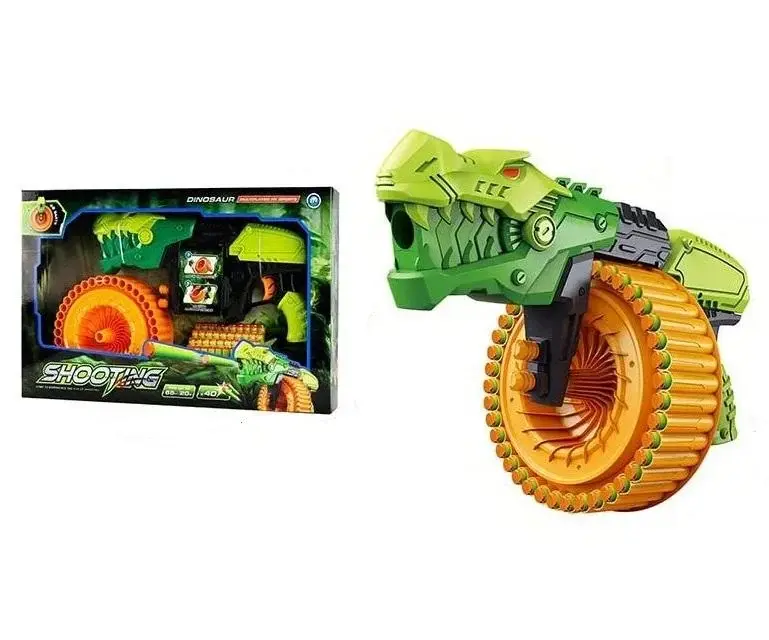 Іграшковий пістолет кулемет shooting 40 м'яких куль - Зображення 2