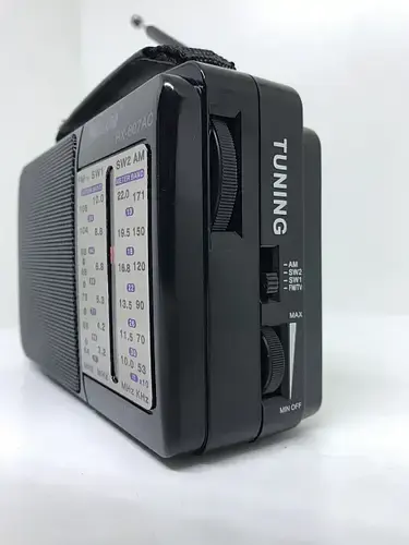 Радіоприймач акумуляторний Golon RX-607 AC Black - Зображення 4