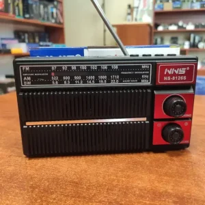 Портативний радіоприймач на акумуляторі з сонячною панеллю Rotosonic XB-122URT USB TF