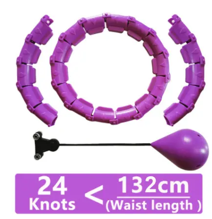 Розбірний масажний обруч - хулахуп із вантажем для схуднення - Зображення 5