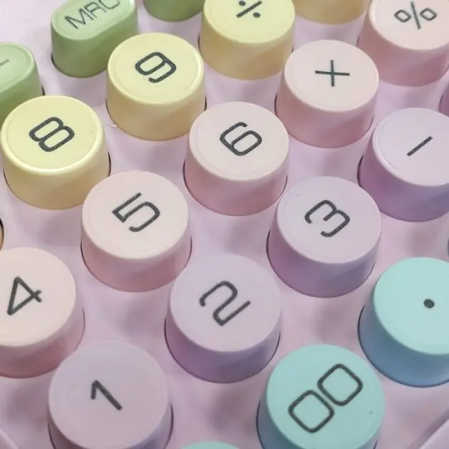 Різнокольоровий офісний калькулятор Karuida KK 2280 - Зображення 2