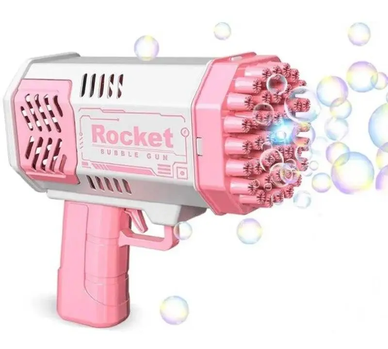 Rocket акумуляторний Пістолет мильних бульбашок синій - Зображення 3
