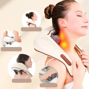 Роликовий масажер для шиї та спини, USB, MASSAGER XL-653 / Електричний масажер