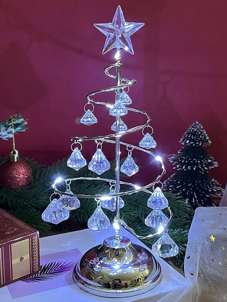 Різдвяна ялинка Usb на новий рік / Різдвяна світлодіодна лампа для прикраси - Зображення 3