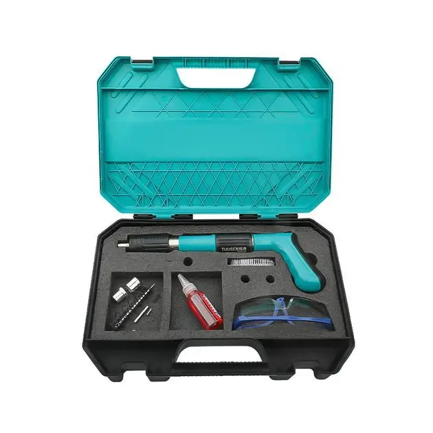 Ручний гвоздозабивний степлер пістолет у пластиковому кейсі The ceiling artifact AND-9 - Зображення 3