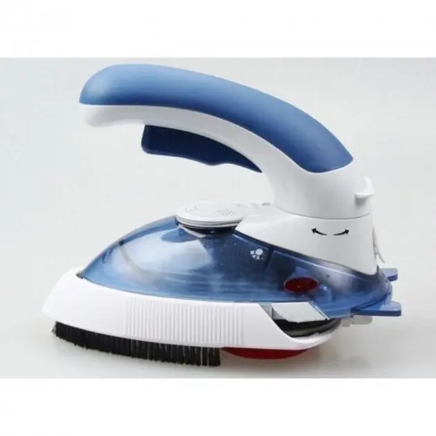 Ручний паровий відпарювач Mini Steam Iron HT-558B - компактна дорожня парова праска зі щіткою - Зображення 4