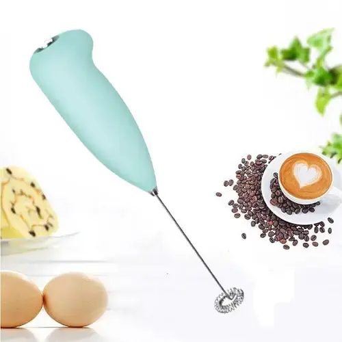 Ручний портативний міні-міксер спінювач для вершків та молока капучинатор - Зображення 4