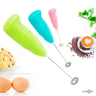 Ручний портативний міні-міксер спінювач для вершків та молока капучинатор - Зображення 5